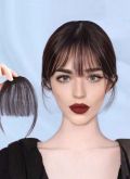 Franja frontal com costeletas