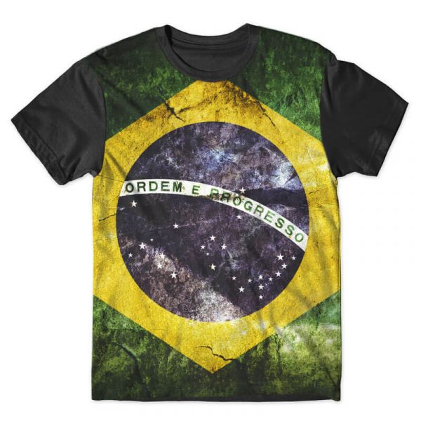 Camiseta Bandeira Brasil