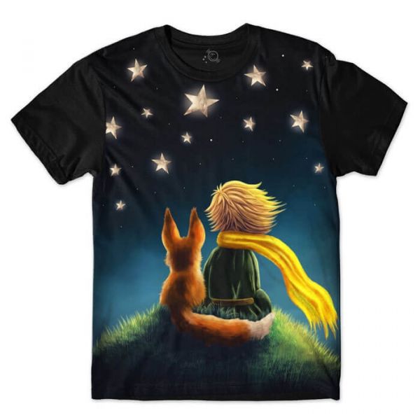 Camiseta Pequeno Príncipe