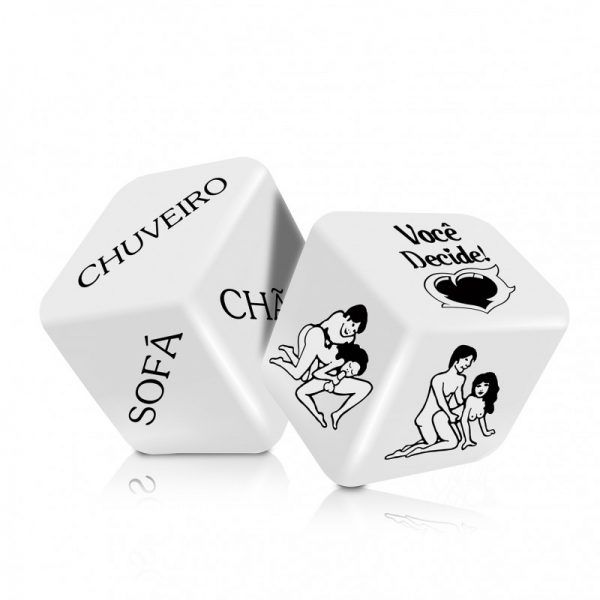 DADO JOGO DO PRAZER HOT COM 2 UNIDADES 5042