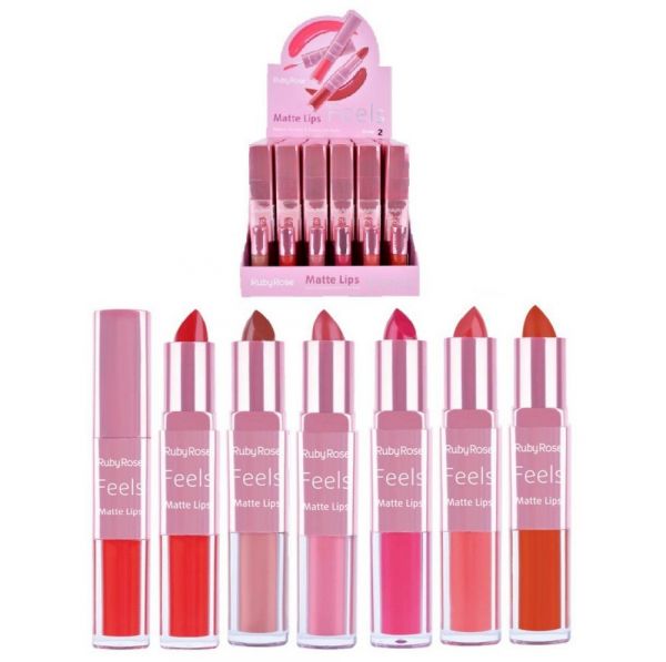 BATOM MATTE LIPS FEELS RUBY ROSE